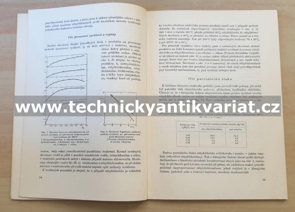Synthesy a reakce organokřemičitých sloučenin - Vladidmír Bažant (1961)