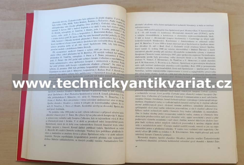 100 let Československé společnosti chemické, její dějiny a vývoj 1866-1966