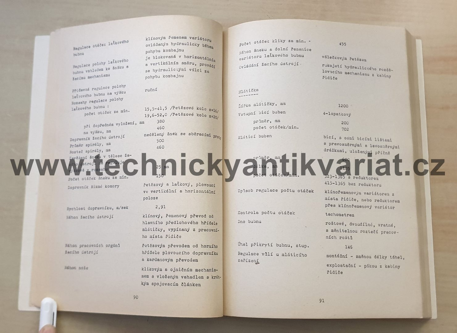 Kombajn SK 5 NIVA - návod k obsluze