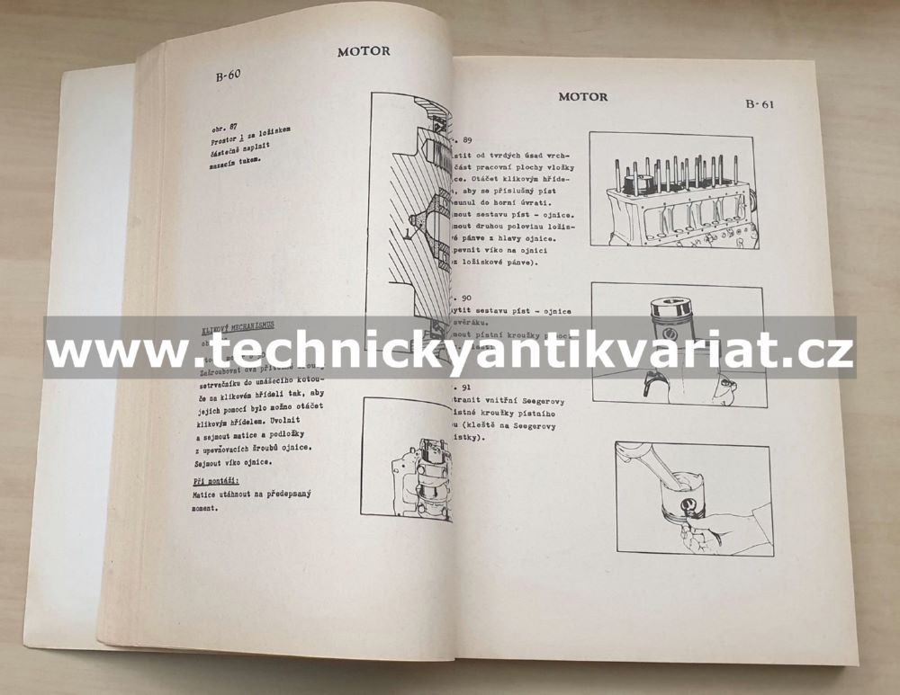 Avia A21 - dílenská příručka (1984)