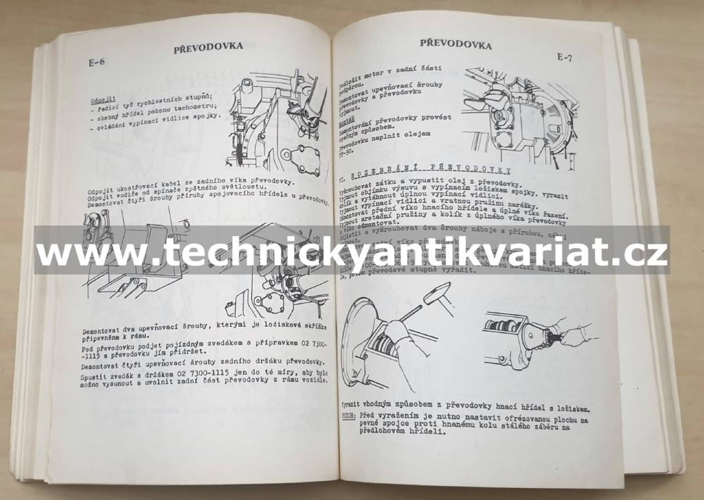 Avia A31 - dílenská příručka (1985)