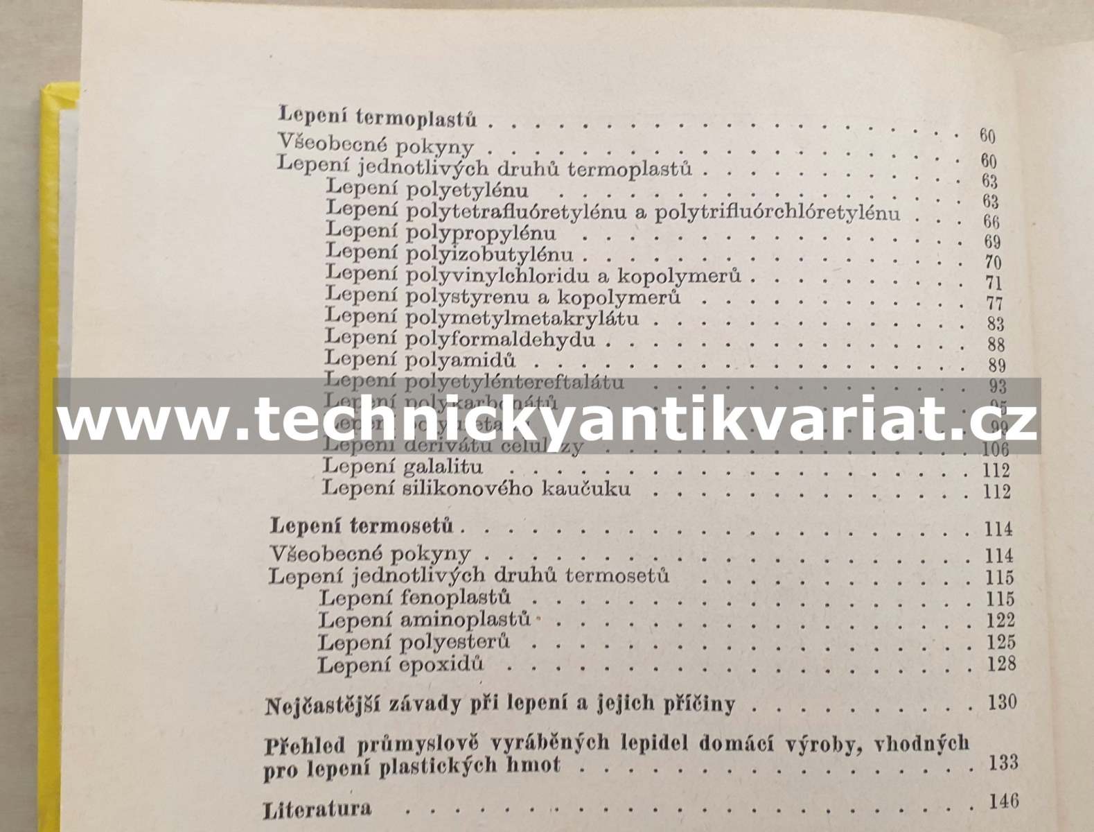 Lepení plastických hmot - Miloš Osten (1972)