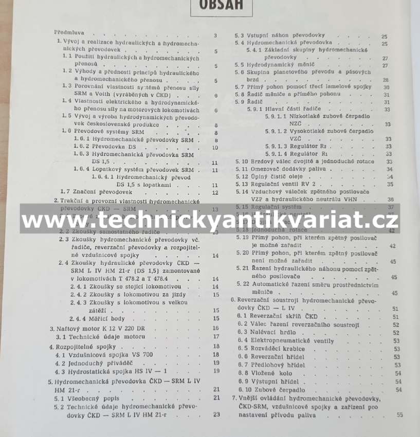 Převodovky ČKD-SRM - Josef Martínek (1971)