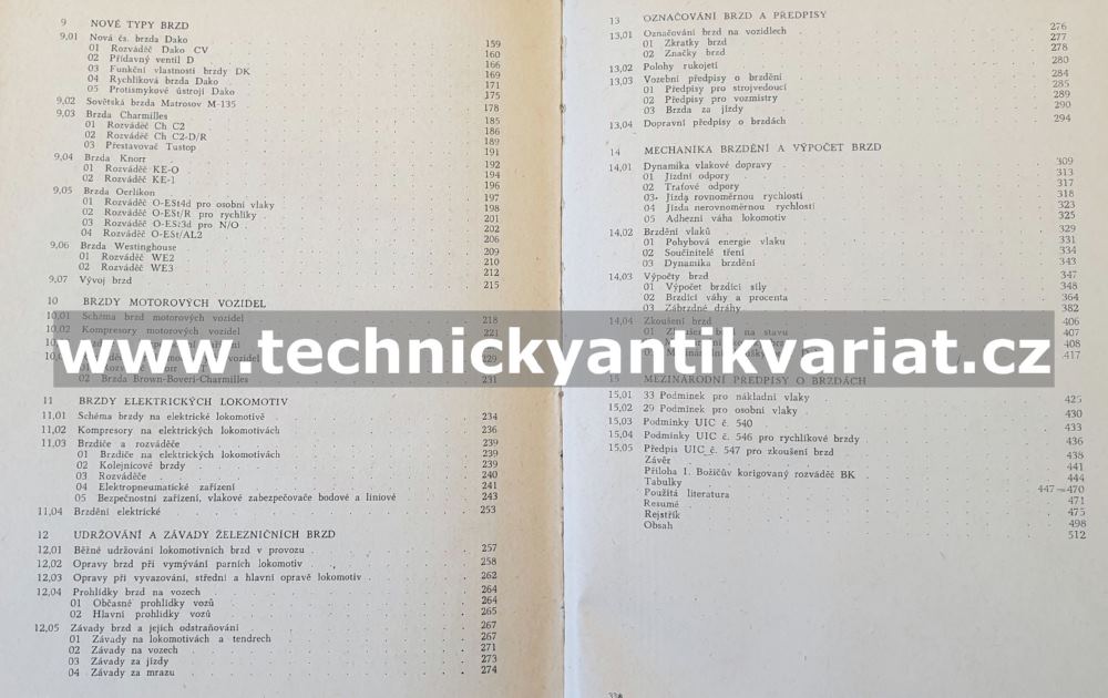 Brzdy železničních vozidel - Karel Hodík (1962)