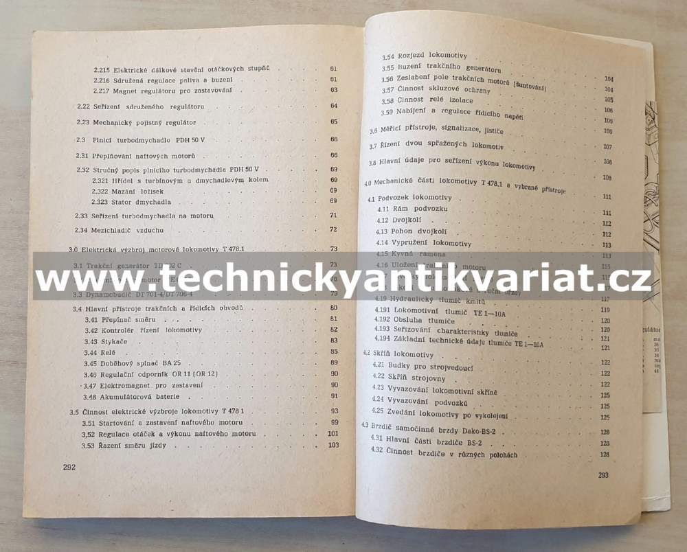 T478.1 Motorová lokomotiva - Pantůček, Zich (1971)