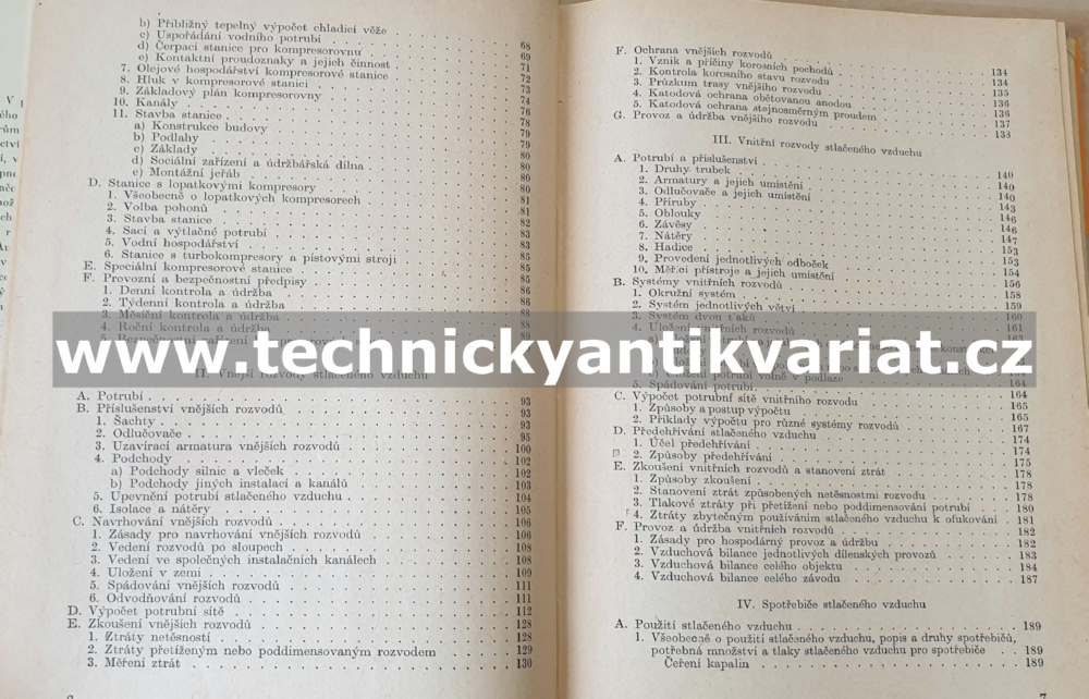 Stlačený vzduch v průmyslu - A. Drozd (1959)