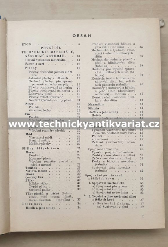 Klempířské práce - Z.V.Kleinhampl (1952)