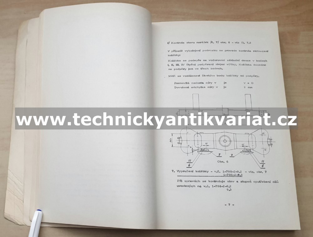 EM 488.0 návod na údržbu - mechanická část