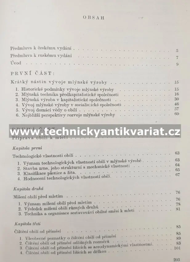 Technologie mlýnské výroby I.II. - J.N.Kupric (1954,1955)