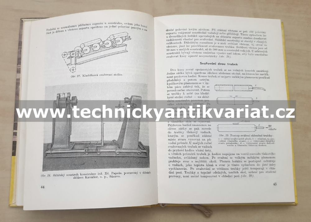 Technické sklo - V. Balcar, V. Vykouk (1960)