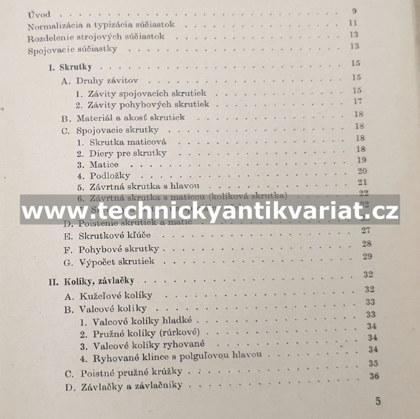 Strojové súčiastky Strojníctvo IV - Bartoš, Novák, Pleskot, Šlégl (1960)