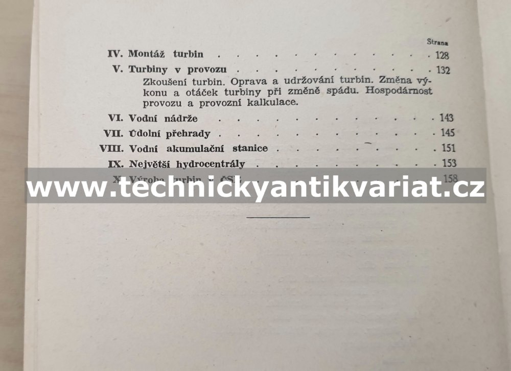 Vodní motory - Gustav Hájek (1947)