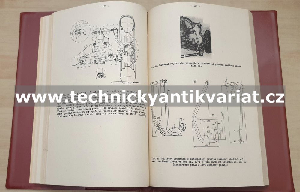 Moskvič 407, 403, 408 - dílenská příručka