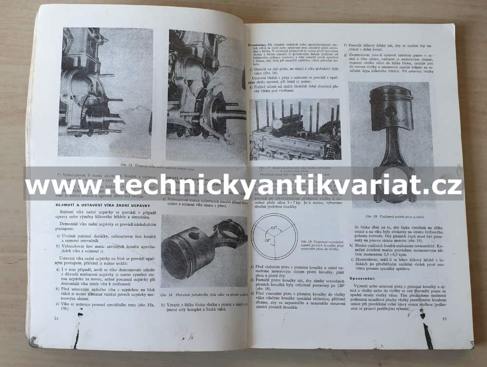 Moskvič 412 - dílenská příručka (1972)