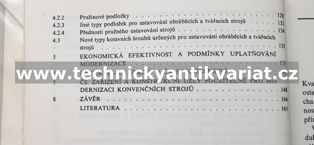 Modernizace konvenčních obráběcích a tvářecích strojů - Rapoš, Hloužek (1982)