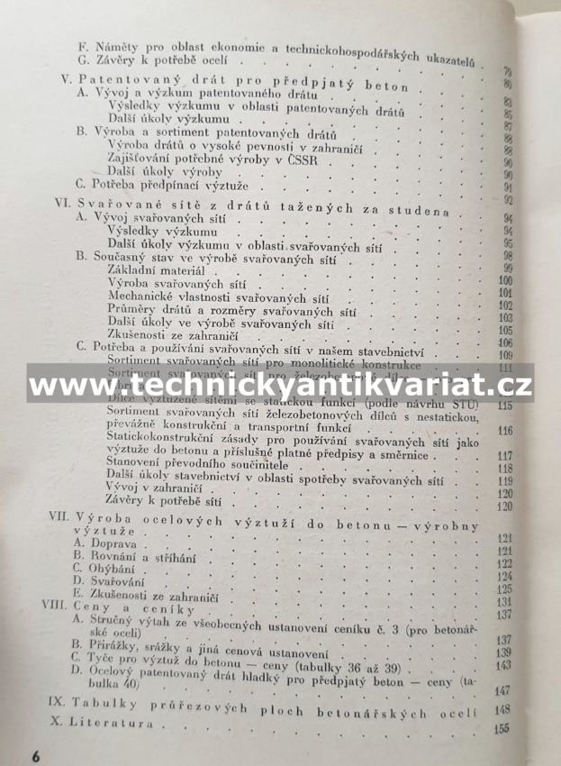 Nové betonářské oceli ve stavebnictví - V.Polesný (1963)