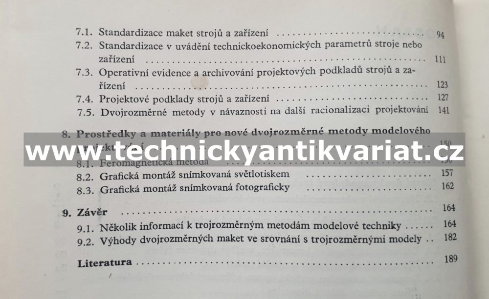 Dvojrozměrné metody modelové techniky - Josef Paulus (1968)