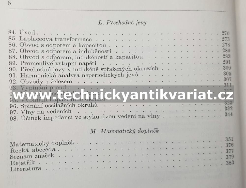 Základy elektrotechniky II. - Vladimír List (1958)
