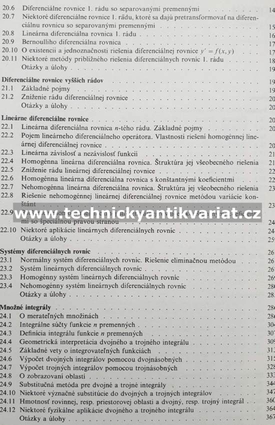 Matematika 2 - Ján Ivan (1989)