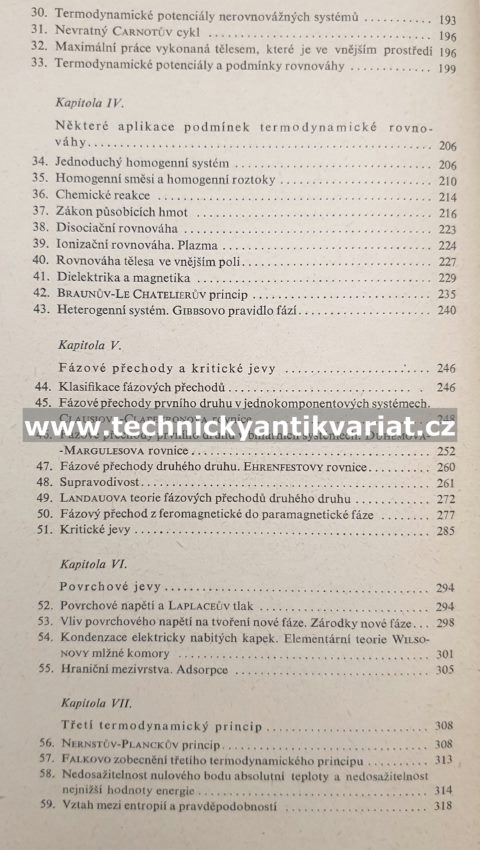 Thermodynamika - J. Kvasnica (1965)