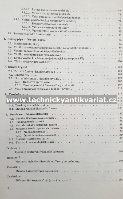 Úvod do statistické termodynamiky - Tomáš Boublík (1969)