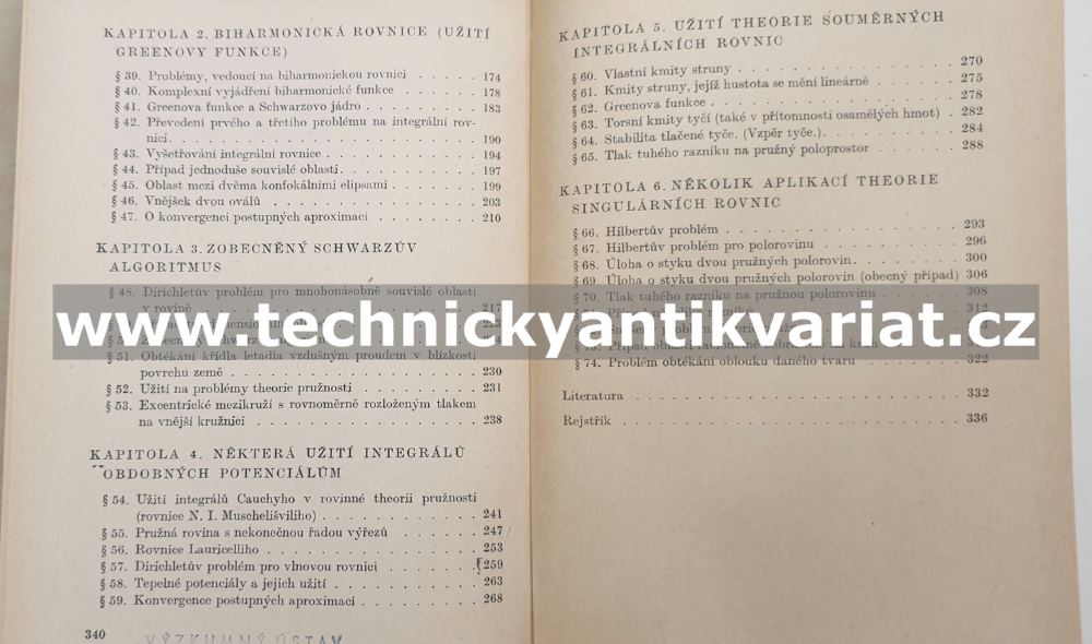 Integrální rovnice - S.G.Michlin (1952)