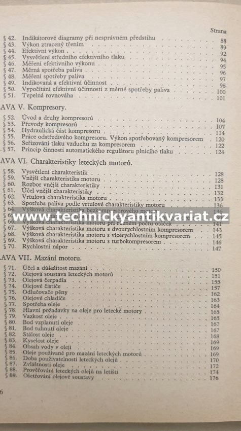 Teorie leteckých pístových motorů - Maksaj, Polanskij