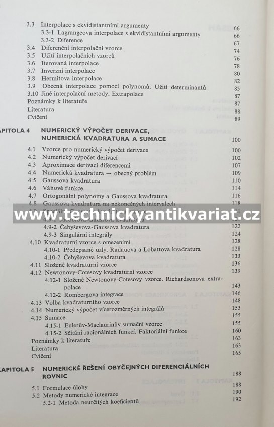 Základy numerické matematiky - Anthony Ralston (1978)