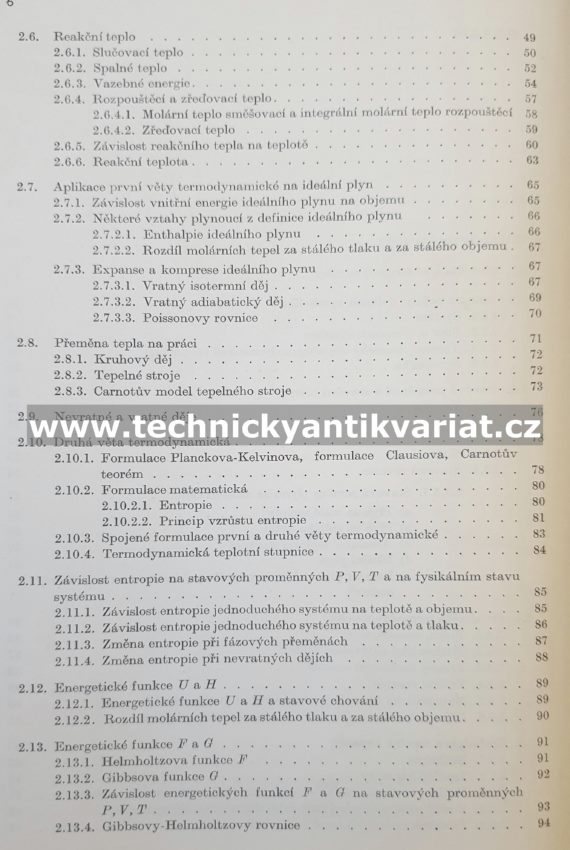 Fysikální chemie 1 - Hála, Reiser (1960)