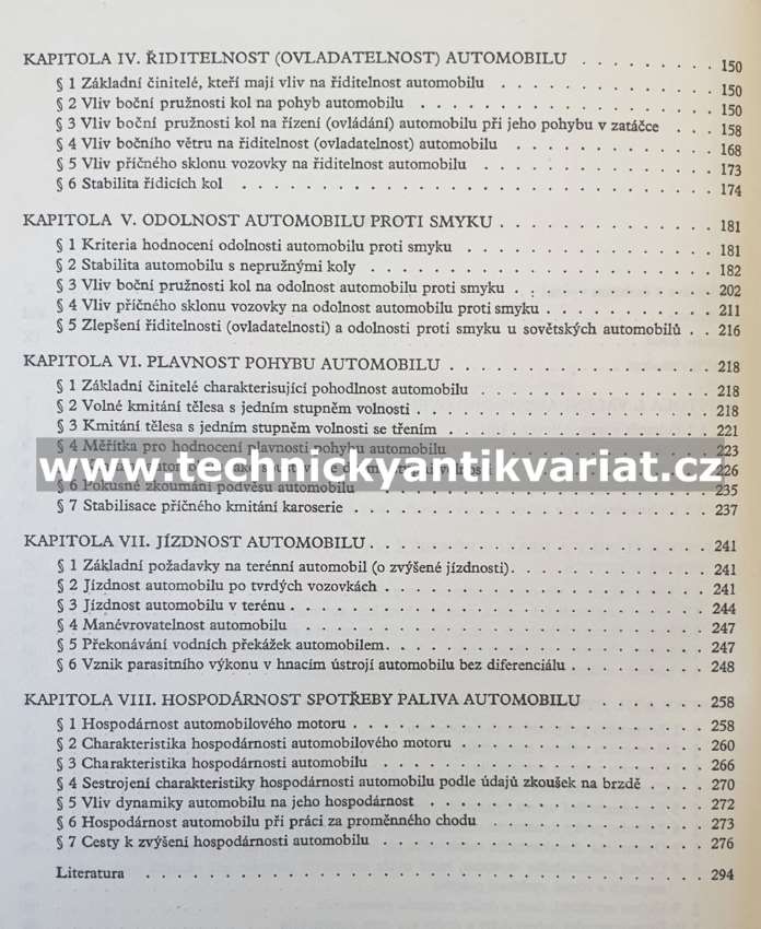 Theorie automobilů - A .E. Čudakov (1952)