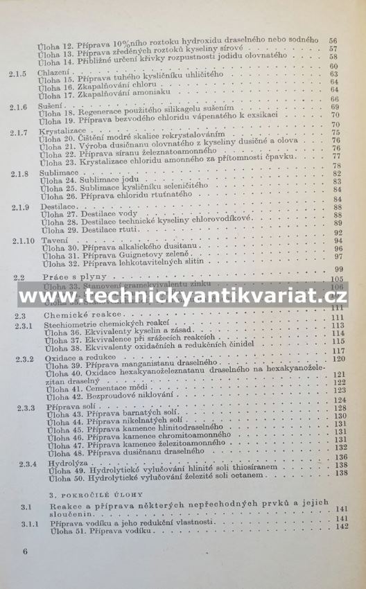 Úvod do preparativní anorganické chemie - Klikorna, Klazar, Votínský, Horák (1972)