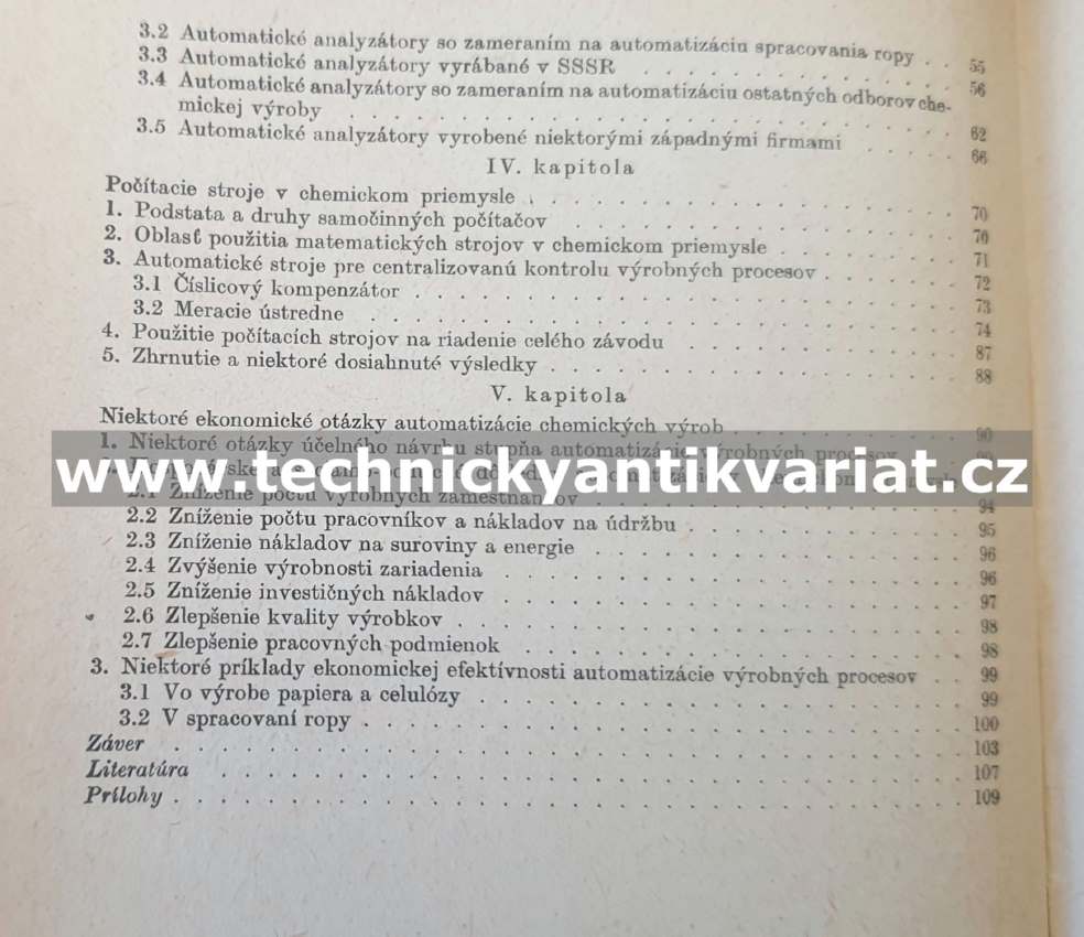 Niektoré otázky automatizácie chemické výroby - Daniel Chmurný (1962)