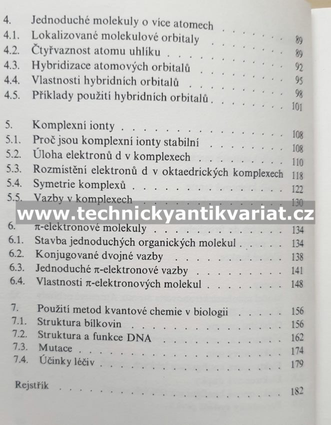 Základy kvantové chemie vyložené bez použití matematiky - Kolos (1987)