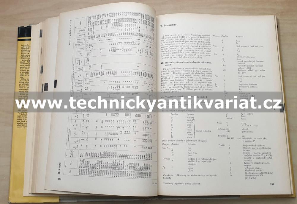 Technické údaje polovodičových součástek - Taurek (1980)
