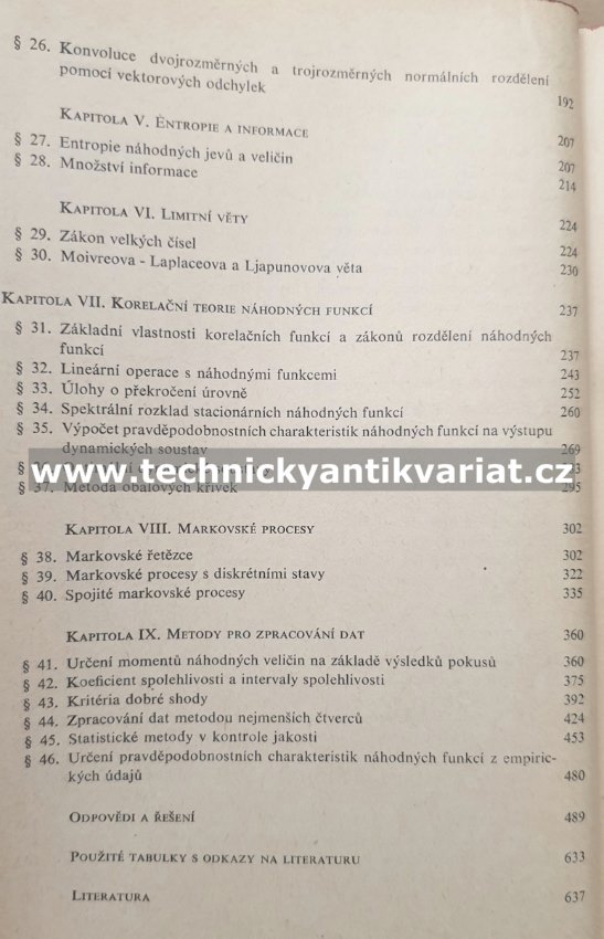 Sbírka úloh z teorie pravděpodobnosti, matematické statistiky a teorie náhodných funkcí - A.A.Svešniakov (1971)