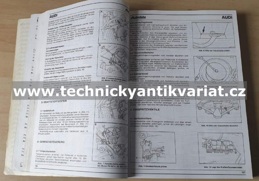 AUTODATA Einspritzhandbuch 1 1988 (1974-1991)
