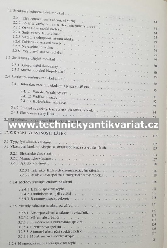 Fyzikální chemie pro biologické vědy - Zdeněk Vodrážka (1982)