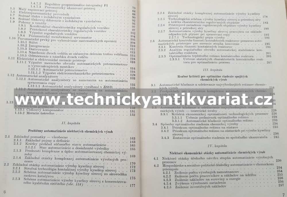 Automatizácia v chemickom priemysle - D. Chmúrny (1968)