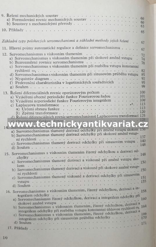 Servomechanismy - Zdeněk Trnka (1954)