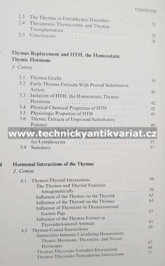 Thymic Hormones - T.D.Luckey (1973)