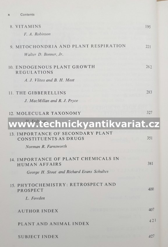 Phytochemistry III. Inorganic Elements and Special Groups of Chemicals - Lawrence P. Miller (1973)