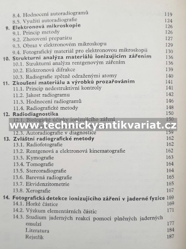 Fotografická detekce ionizujícího zařízení - Jaroslav Beneš (1972)