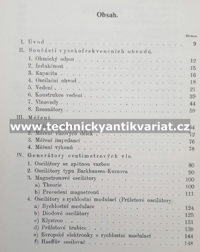 Centimetrové vlny a jejich užití - Ivan Šimon (1947)