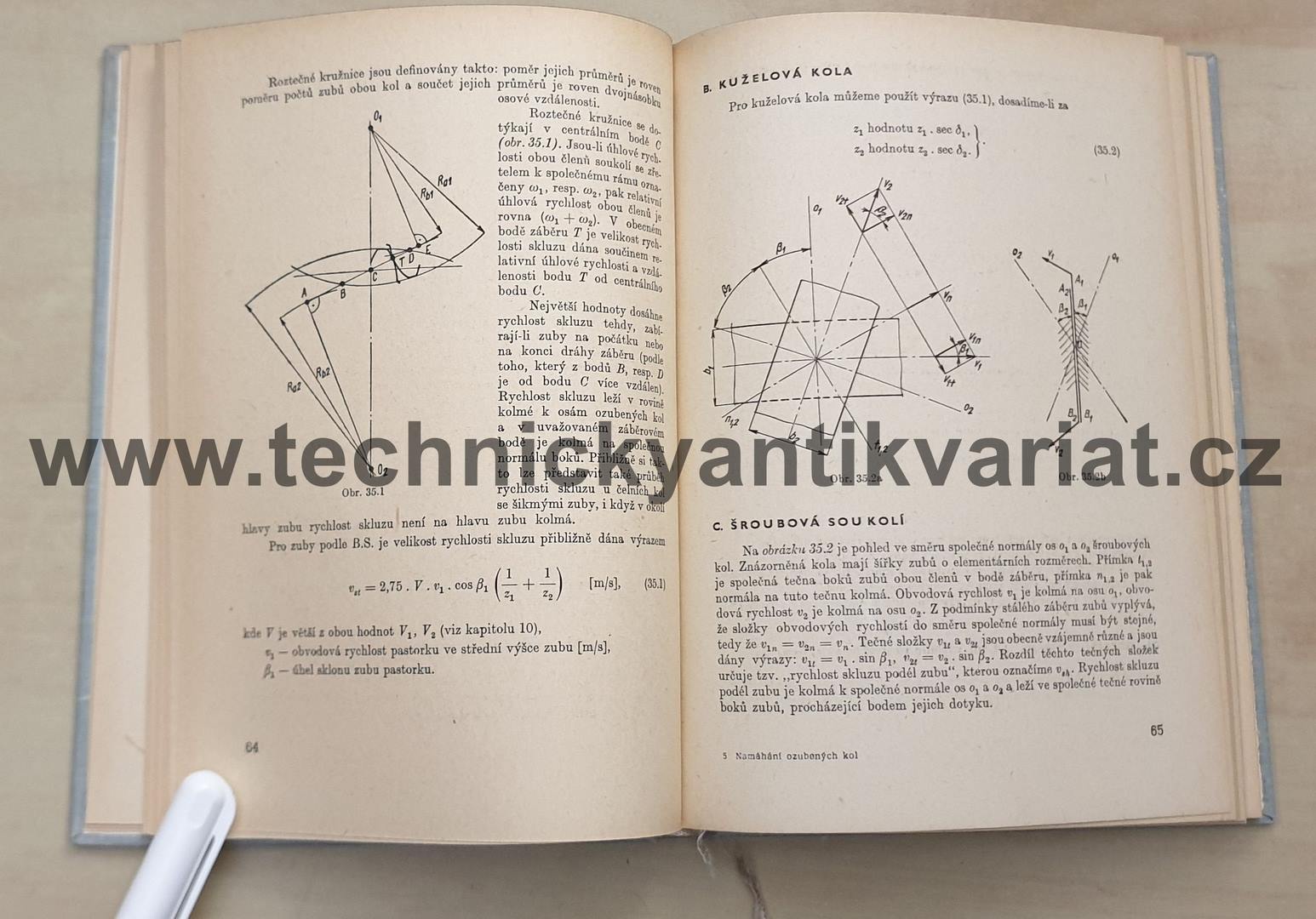 Namáhání ozubených kol - W.A.Tuplin (1964)