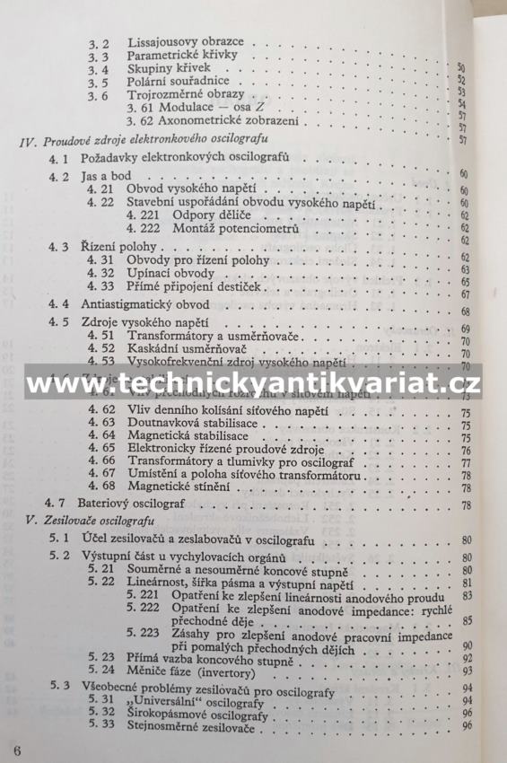 Elektronkový oscilograf - Norton Nadler (1954)