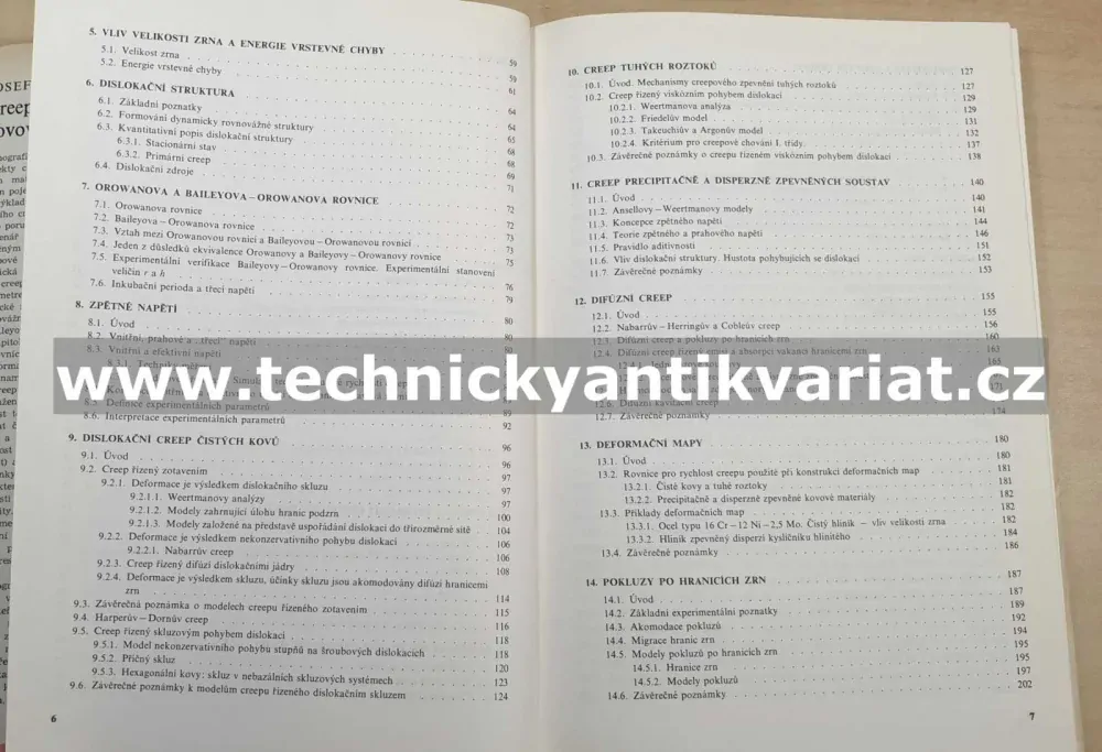 Creep kovových materiálů - Josef Čadek (1984)