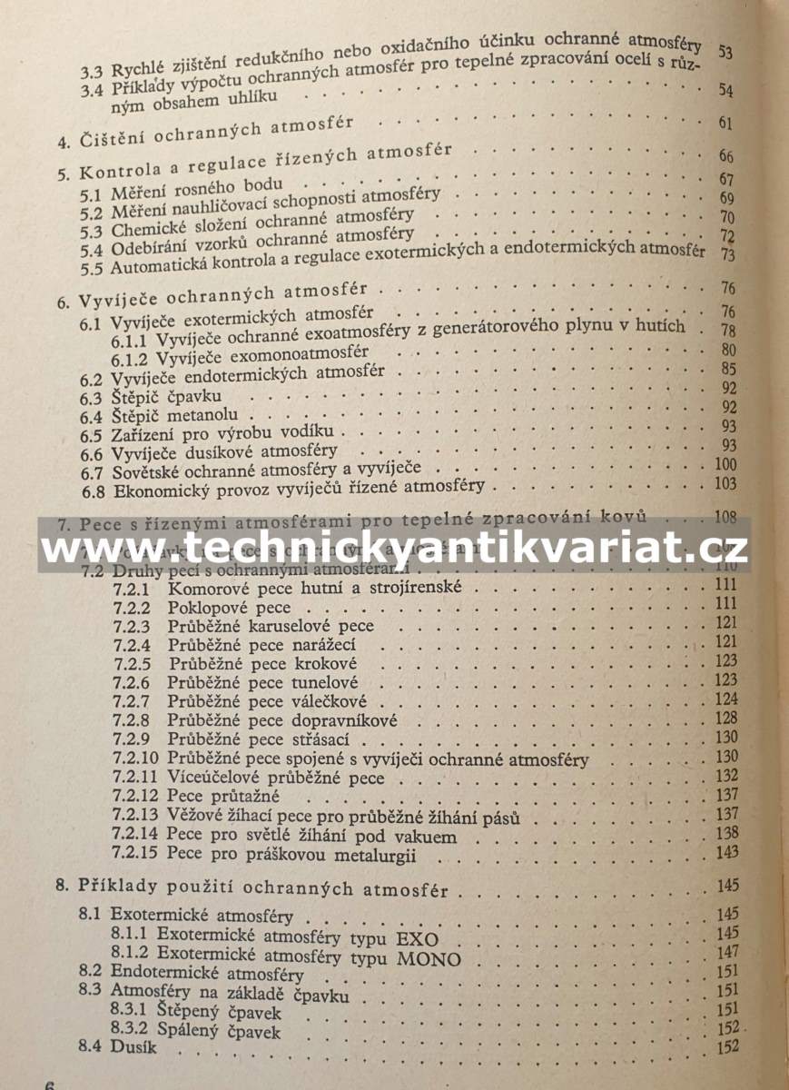 Ochranné atmosféry v hutnictví a strojírenství - Josef Teindl (1967)