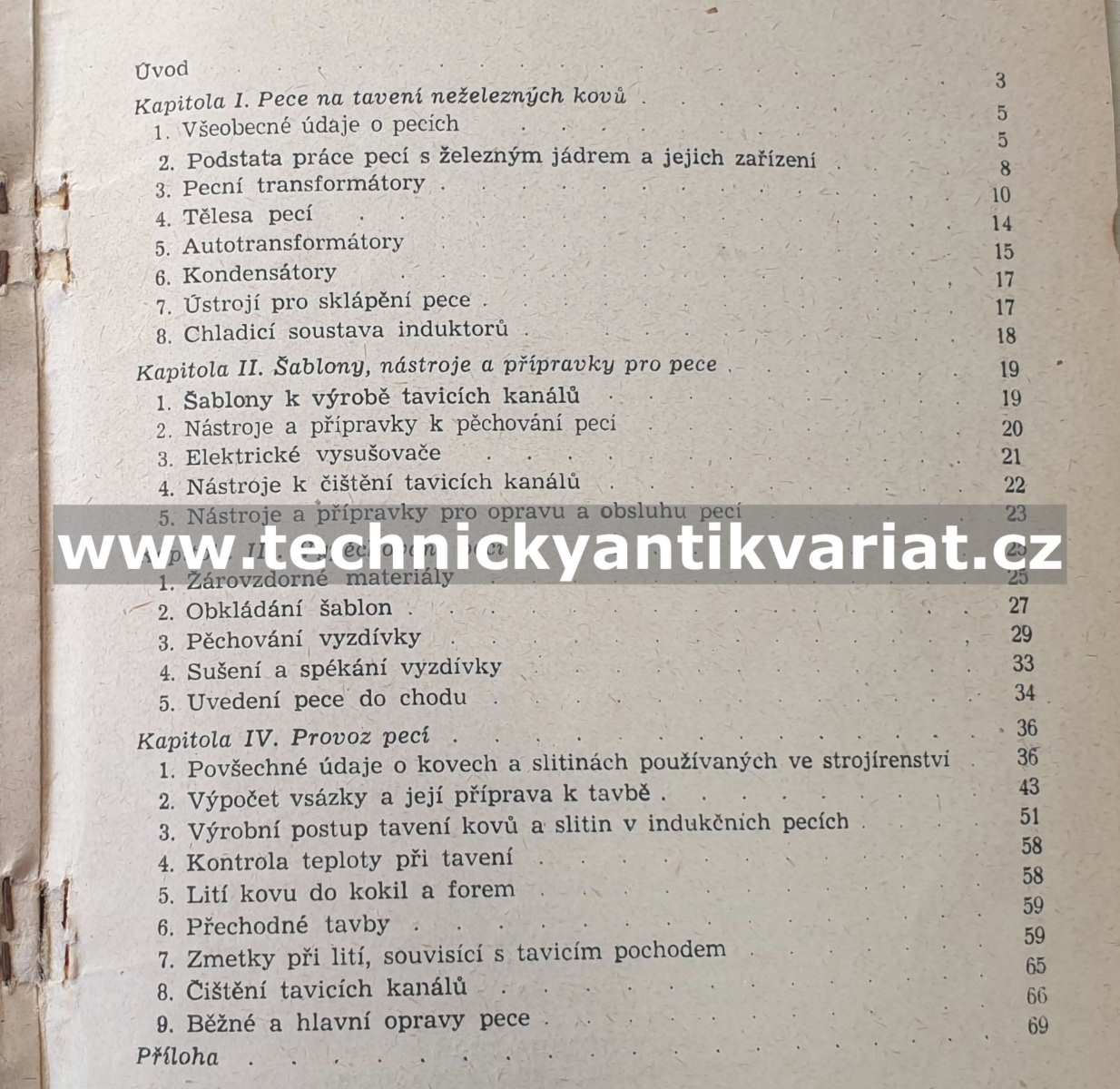 Stavba indukčních pecích - N.E.Černobajer (1953)