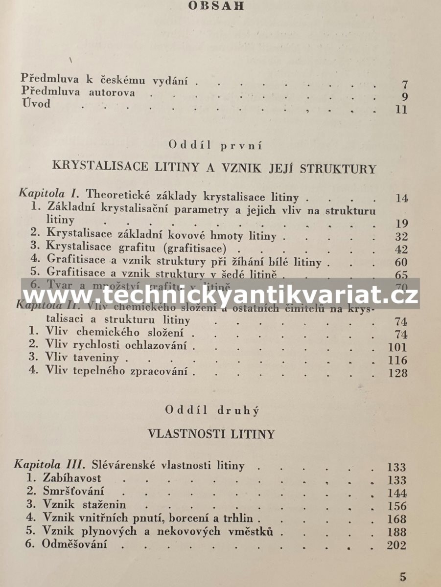 Šedá litina I. krystalizace - N.S. Giršovič (1955)
