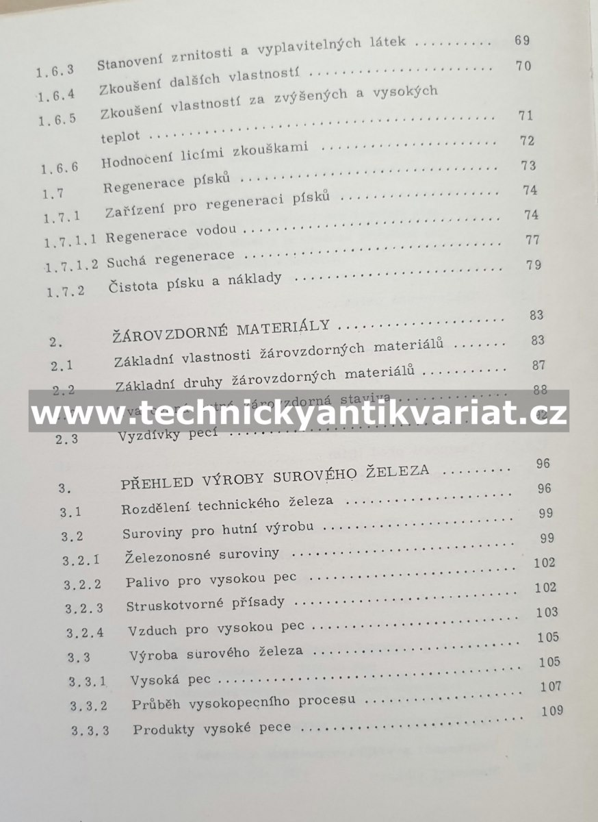 Materiály I. pro 1.roční oboru slévač - Jech, Silbernagel (1979)